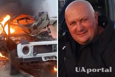 Collaborator's car blown up in Skadovsk