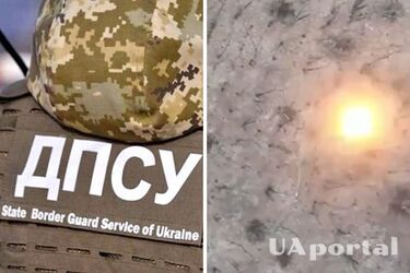 Прикордонники з дрона знешкодили групу окупантів під Бахмутом (відео)