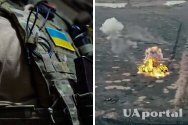Soldiers of the 53rd Brigade brightly 'unwind' enemy equipment in Donbas (video)