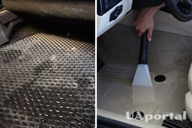 Як позбутися води в салоні авто під килимками
