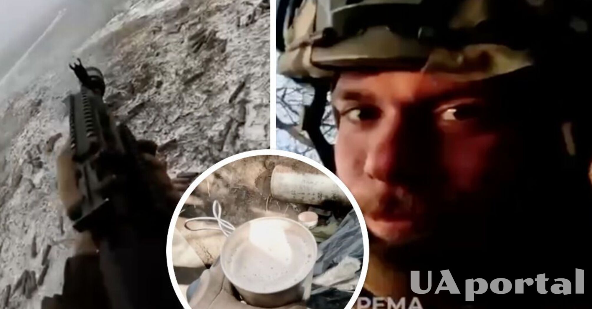 Утро начинается с кофе и огня: бойцы-штурмовики показали свой день на фронте под Бахмутом (видео)
