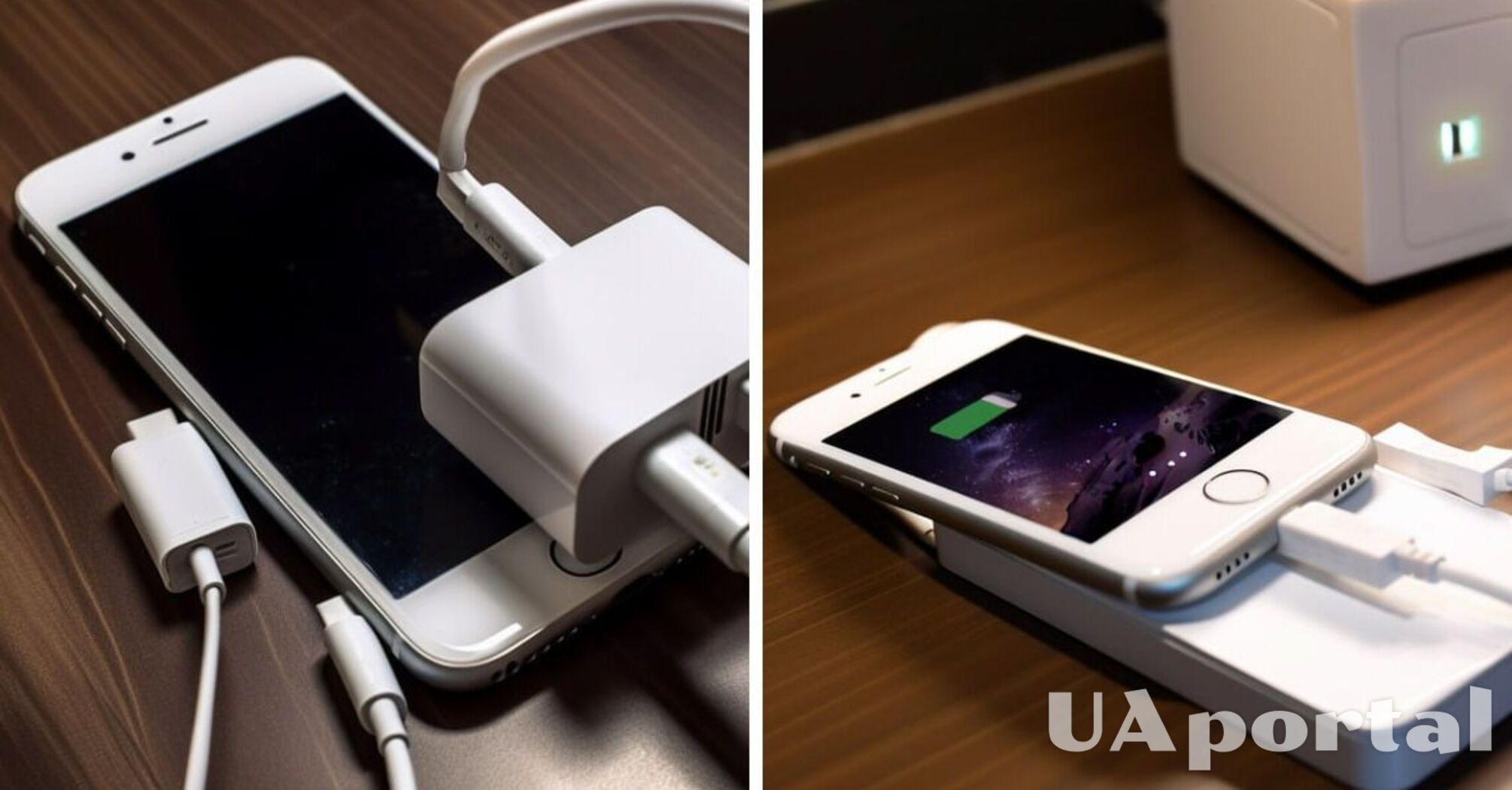 How not to charge a smartphone