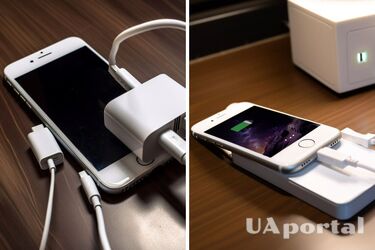 How not to charge a smartphone