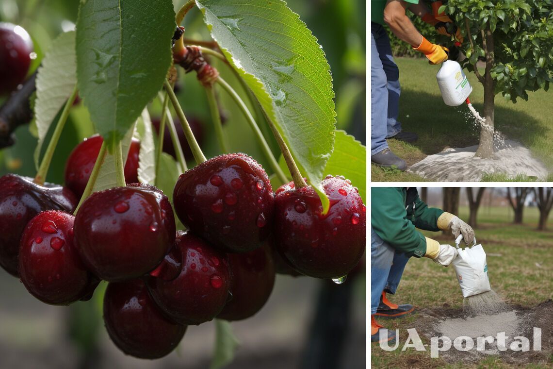 Чим удобрювати вишневі дерева, щоб отримати великий урожай вишні
