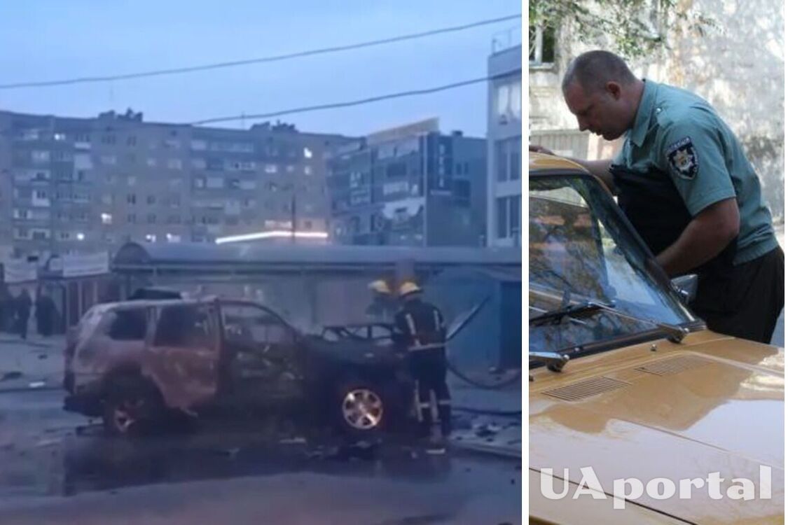 Collaborator blown up in Melitopol - media (video)