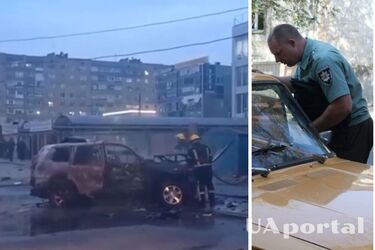 У Мелітополі підірвали авто колаборанта Сергія Сковирко, який був головою дільничних поліцейських