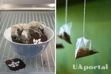 How to get rid of bad odor in the refrigerator with a used tea bag