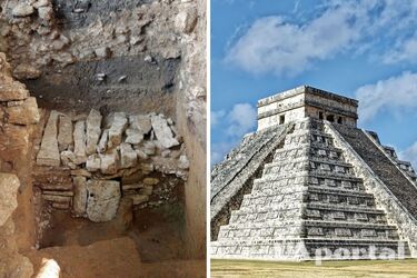 В Мексике раскопали необычную каменную гробницу майя (фото)