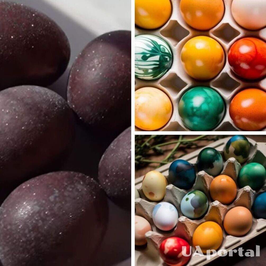Блестят как бриллианты: простой способ покрасить пасхальные яйца вином