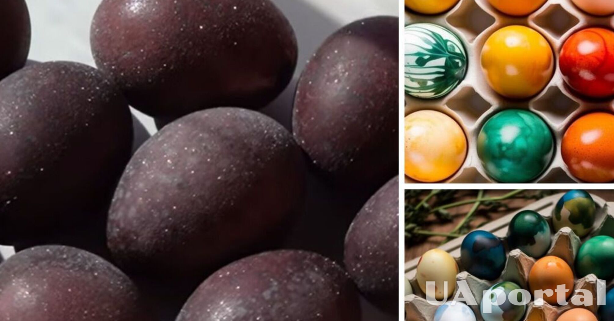 Блестят как бриллианты: простой способ покрасить пасхальные яйца вином