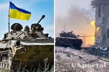 Бойцы 93-й бригады показали обстрел позиций окупантов в Бахмуте из танка (видео)