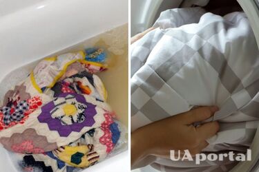 Як випрати ковдру в ванній