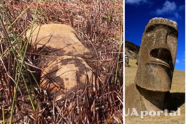 Researchers find new moai statue in volcanic crater on Easter Island (video)