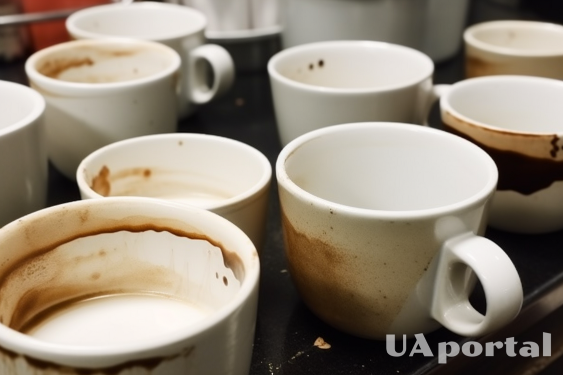 Чашки будуть як нові: як швидко видалити плями від кави та чаю