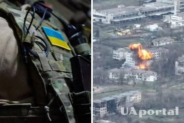 Ukrainian Armed Forces destroy occupants' ammunition depot near Bakhmut with one shot (video)