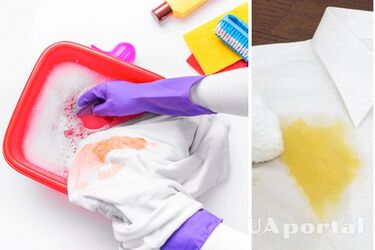 Как очистить сильные загрязнения на одежде