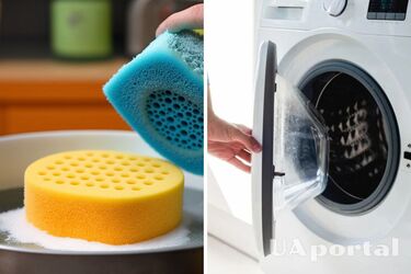 Навіщо прати речі разом із губкою для посуду