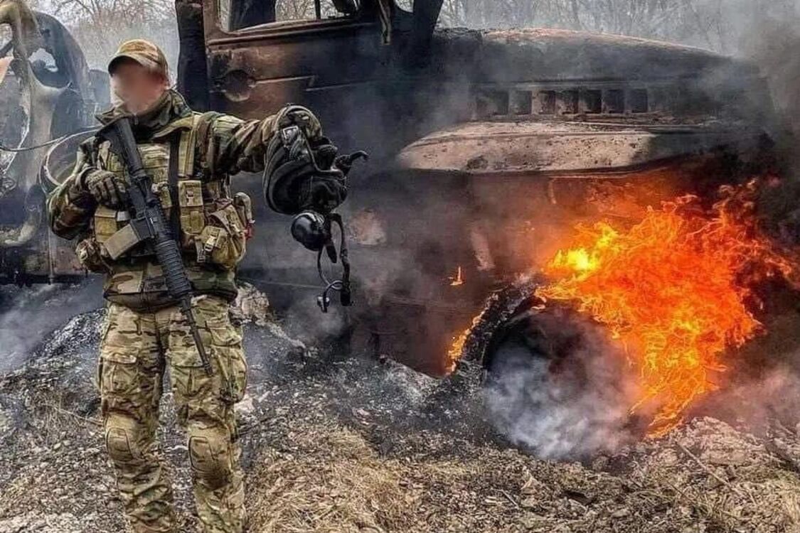 Бійці з 36 ОБрМП показали відео, як 'викурюють окупантів з нір' на Донецькому напрямку