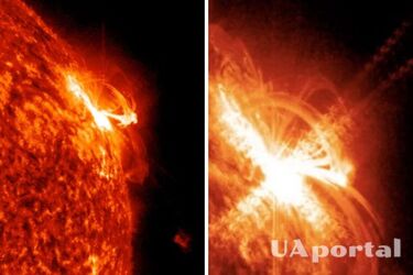 Мощная вспышка на Солнце класса X