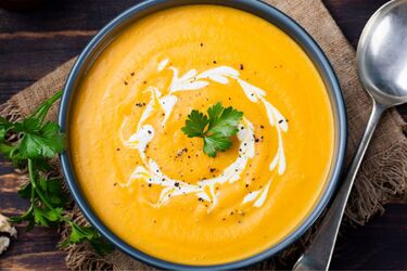How to make Lenten pumpkin puree soup