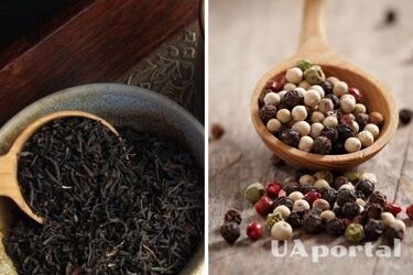 How to make tea with pepper