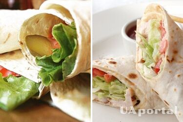 Фреш чікен рол у лаваші: простий та швидкий рецепт