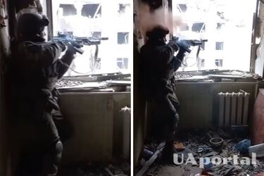 'Родился в рубашке': появилось видео, как боец 35 ОБМП во время боя чудом избежал ранения в голову