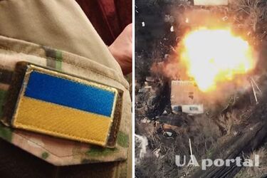 Українські військові потужно знищили склад БК окупантів під Бахмутом (відео)