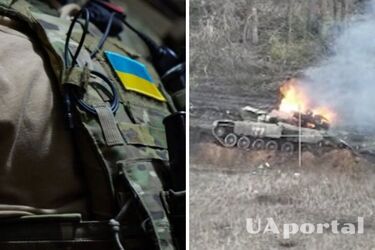 Бойцы 25-й бригады уничтожили танк оккупантов вместе с боекомплектом (видео)