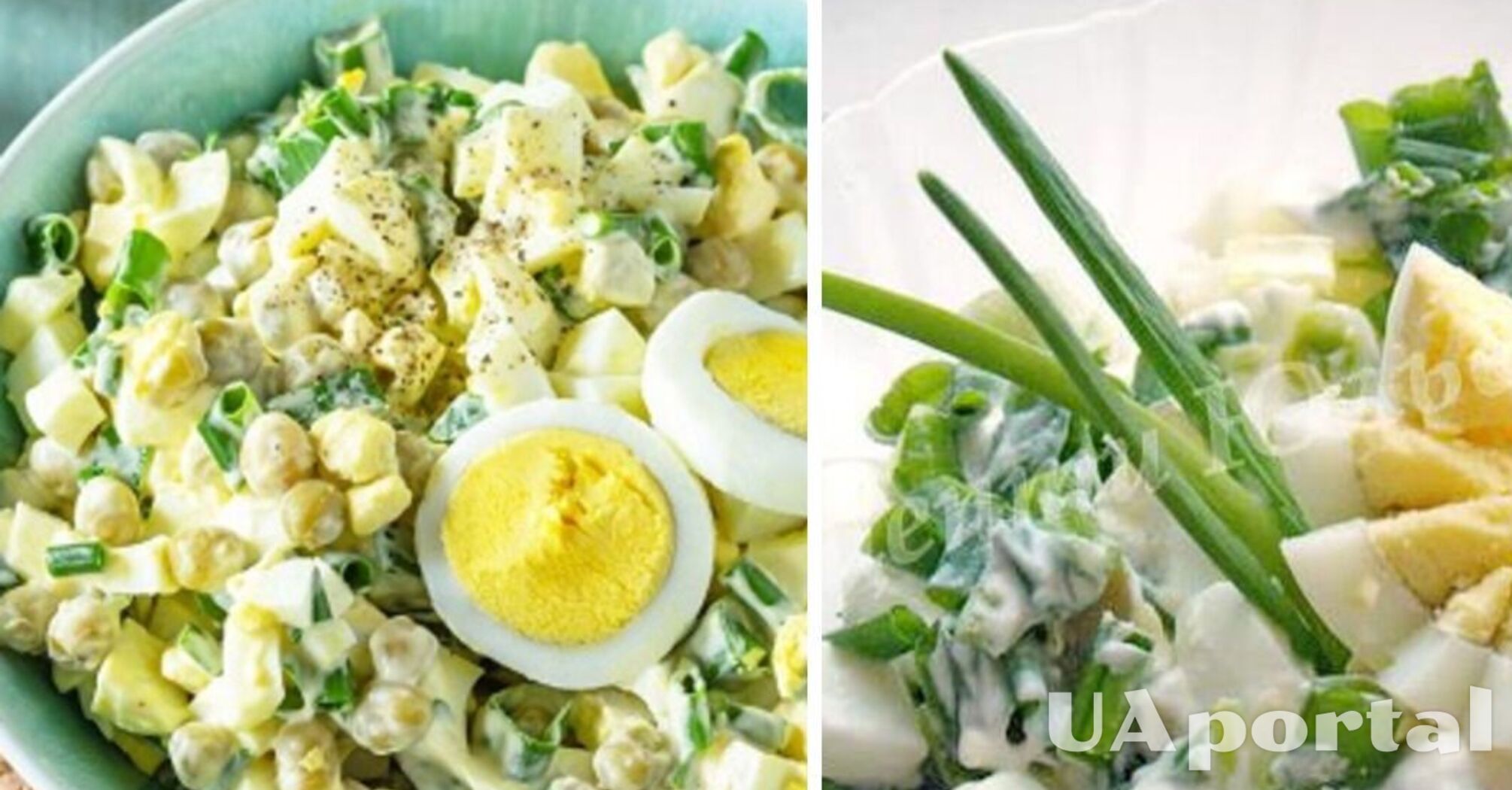 Весенний пасхальный салат с яйцами и зеленью: простой рецепт
