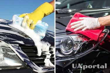 What products should not be used for car washing