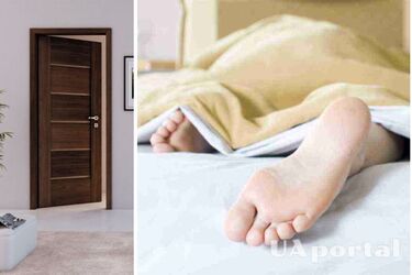 Чому не можна спати ногами до дверей