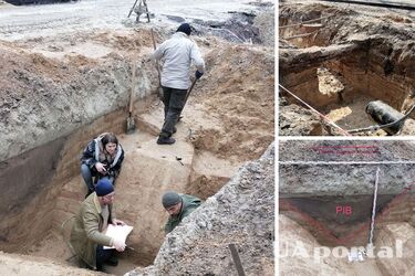 During excavations in Chernihiv, archaeologists accidentally came across defensive structures from the times of Kyivan Rus (photo)