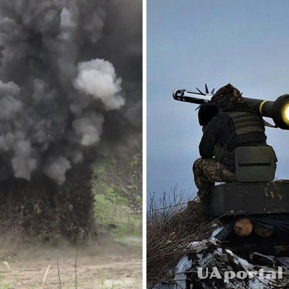Дрон-камикадзе украинских разведчиков эффектно уничтожил минный склад россиян (видео)
