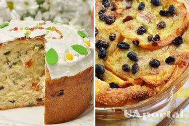 Stale pashka and cream: a recipe for a delicious dessert