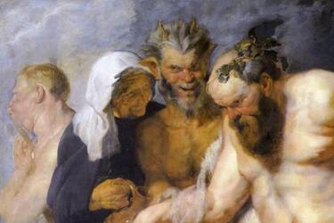 In England, archaeologists found a bust of the Greek god of wine production Silenus (photo)