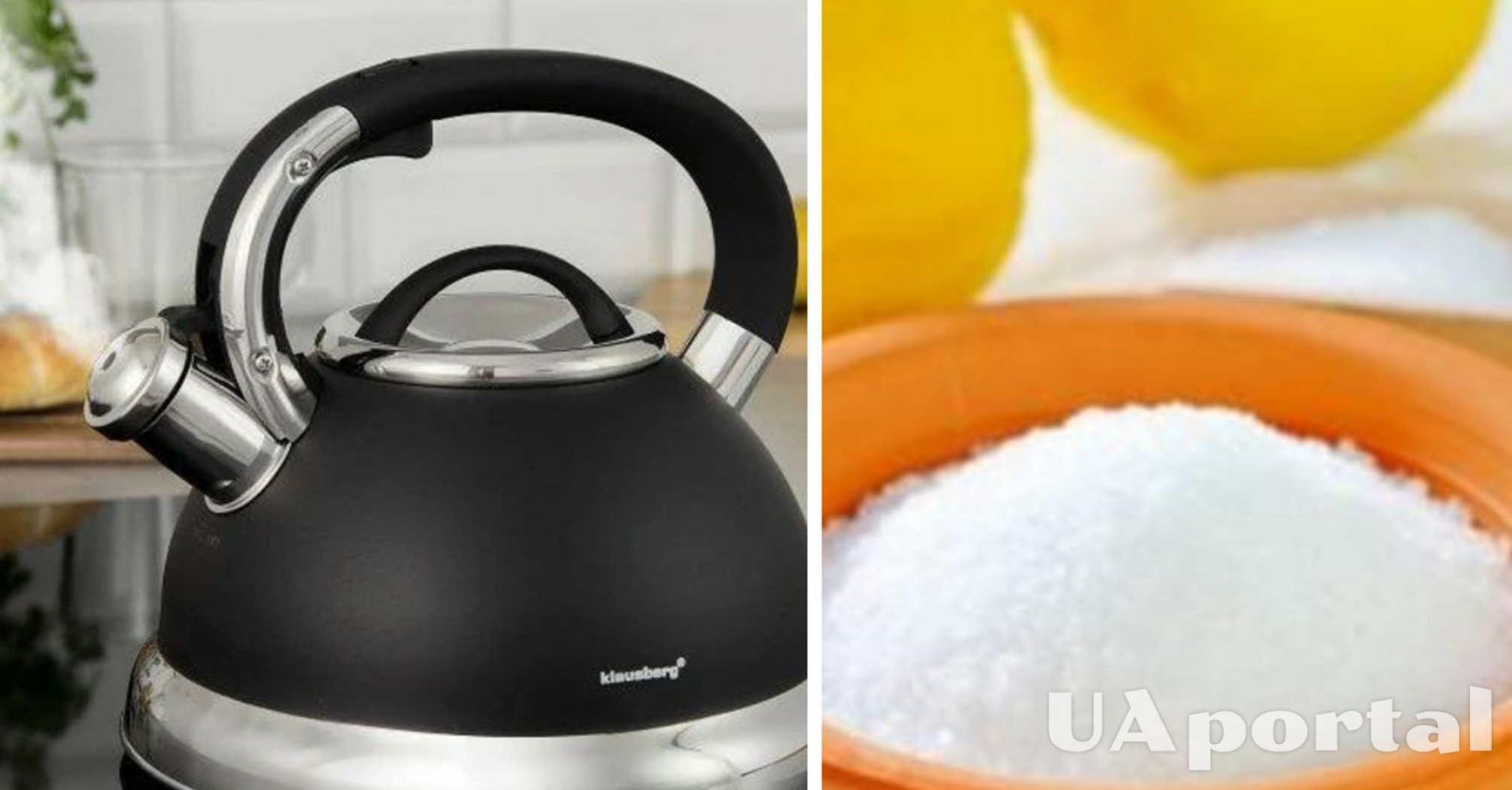 Citric acid and vinegar: how to easily descale a kettle