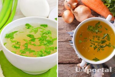 Like in a restaurant: the secrets of making a clear broth
