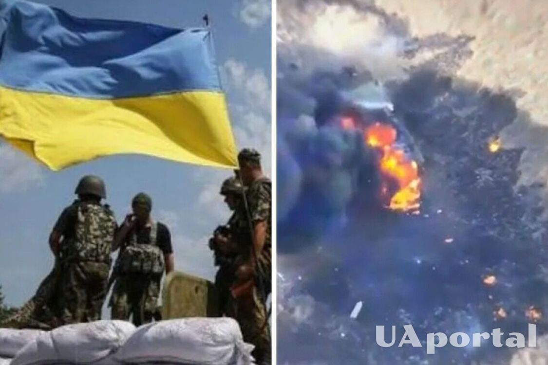 Ukraińscy piechurzy zniszczyli BMP-2 okupantów pod Wodzianym (wideo)