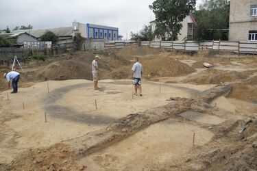 Archaeologists accidentally find a burial site of the Old Russian era in Chernihiv (photo)