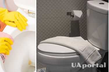 Як помити унітаз, щоб він став повністю білим