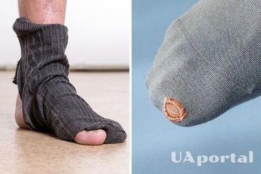Why you shouldn't wear or throw away holey socks: folk signs and superstitions