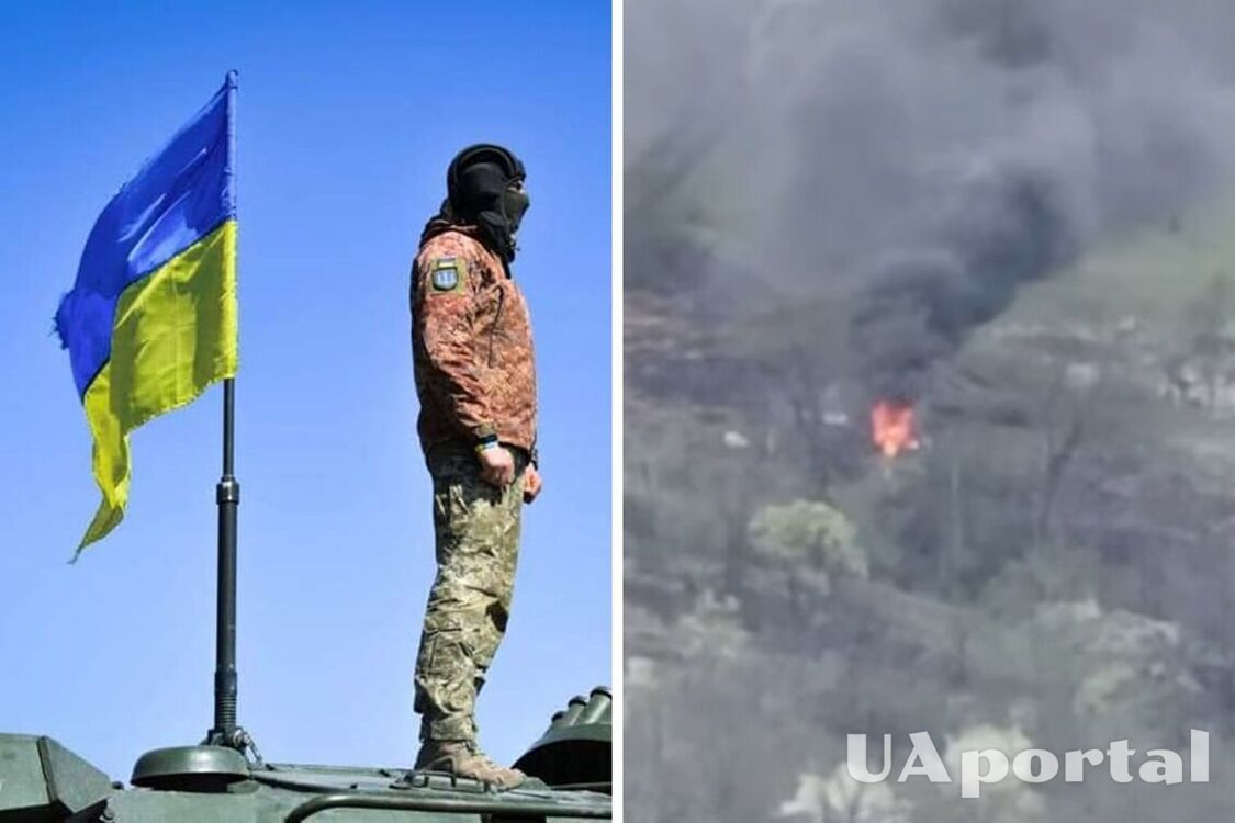 Ukrainian troops eliminate Russian Ural and BMP-2 in Luhansk region (video)
