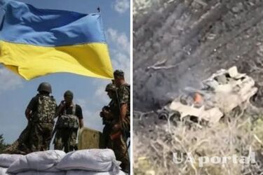 Українські військові ефектно знищили ворожу БМП на Бахмутському напрямку (відео)