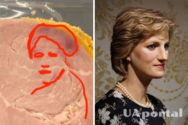 In Britain, a woman claims to have seen Princess Diana's face on a ham (photo)