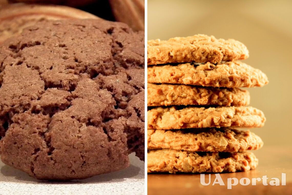 Without eggs and sugar: a recipe for diet oatmeal cookies