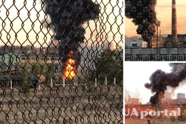 'Perm supported the flash mob': a plant producing artillery and multiple launch rocket systems caught fire in Russia (photos)