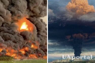 В Севастополе горит нефтебаза: оккупанты заявили о попадании БПЛА, присвоен высочайший класс пожара (фото, видео)