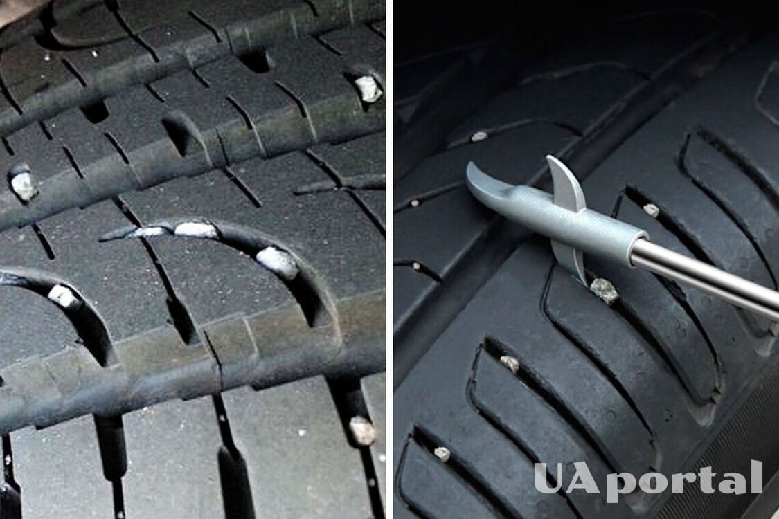 Why you shouldn't leave stones in your tire tread: tips for drivers