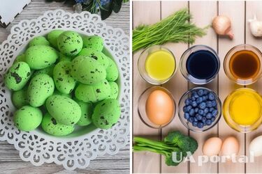 Вийде приємний м'ятний колір: як пофарбувати яйця на Великдень кропивою